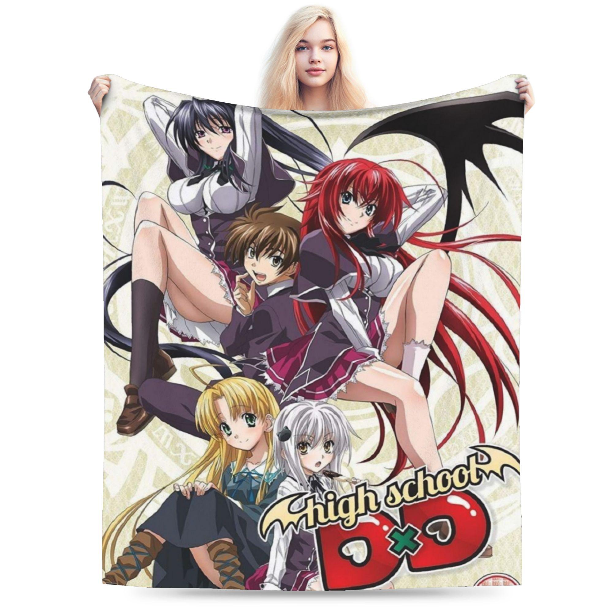 

High School DxD Rias Gremory Accessories Blanket Super Soft Warm Throw Blankets for Couch 50x60 Inches Multi-size Bedspread 75x90cm