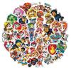 50 Cute Paw Patrol Cartoon Stickers for DIY Suitcases, PVC Waterproof Journals