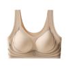 No Steel Ring Soft Support Lifting Underwear Women's Summer Thin Skin-friendly Breathable Non-marking Gather Large Size Beauty Back Bra Cover