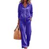 Women's Casual Hoodie Jacket Set for Fall and Winter, Comfortable Fashion Outfit