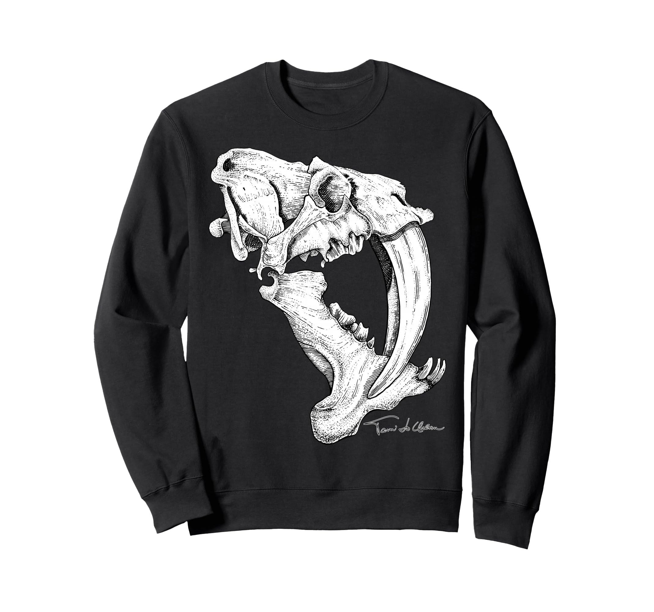 

Saber Tooth Tiger Skull Sweatshirt