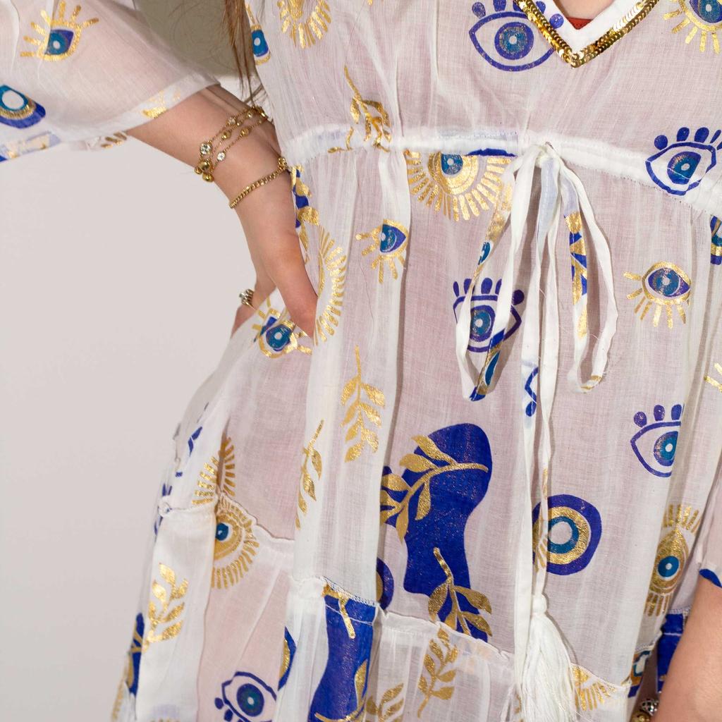 Evil Eye Dress – Nomad Sari