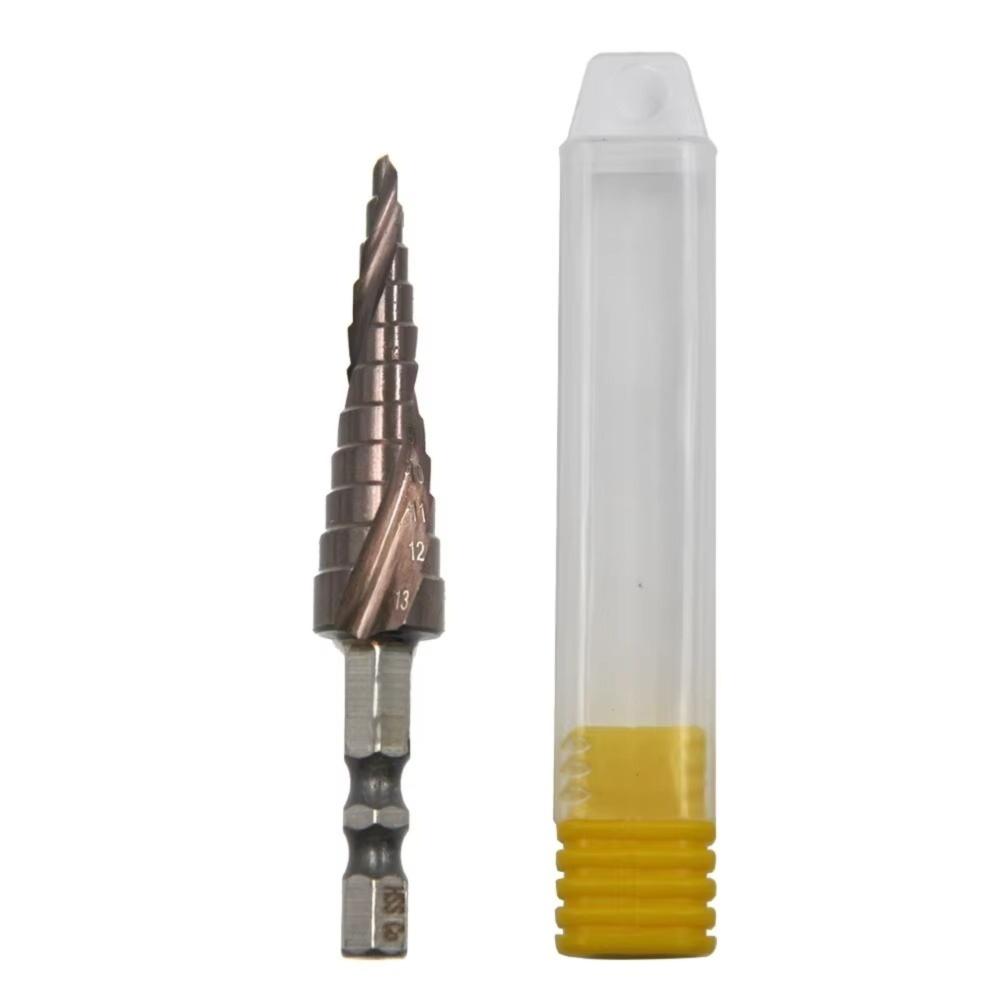 M35 Cobalt Containing Step Drill 4-12mm Drill Bit Tool New Pagoda Drill  Metal