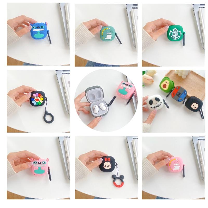 Cute Cartoon Tpu Earphone Case Compatible With Samsung Buds2 Pro Live Minnie And Mickey