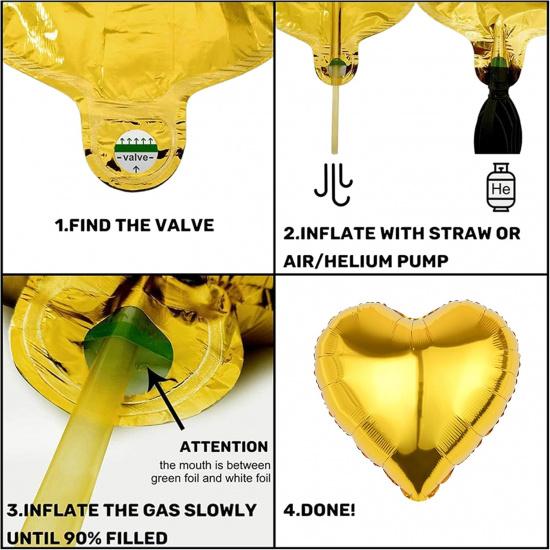 Lets Brunch Letter Banner Balloons - Gold Brunch Themed Decor Dessert Table Sign, Engagement Birthday Bachelorette Party Decorations