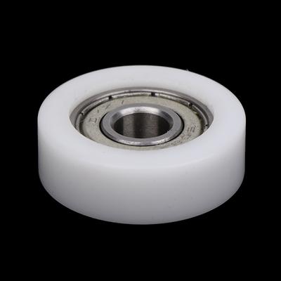 1 Adet 8*30*10Mm Enjeksiyon Kalıplı Naylon Kaplamalı Rulman Tekerlek Rulman 608 Makaralı Tekerlek Ray Rayı Kasnak Kapı Pencere Ray Rayı Kasnak
