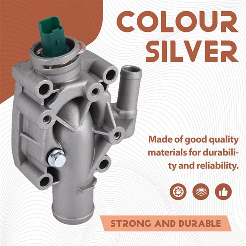 AC14 Thermostat Assembly Engine Coolant Thermostat 1336.Z0 1336Z0 for Peugeot Partner 206/207/307/308/1007 Citroen C2 C3 C4 Fuel Injectors 6