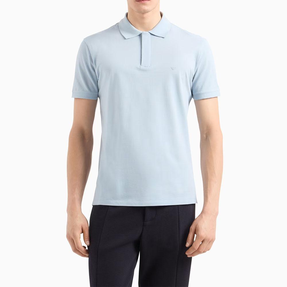 EMPORIO ARMANI Travel Essentials Piqué Polo Shirt EM001146-AF13742-U9275
