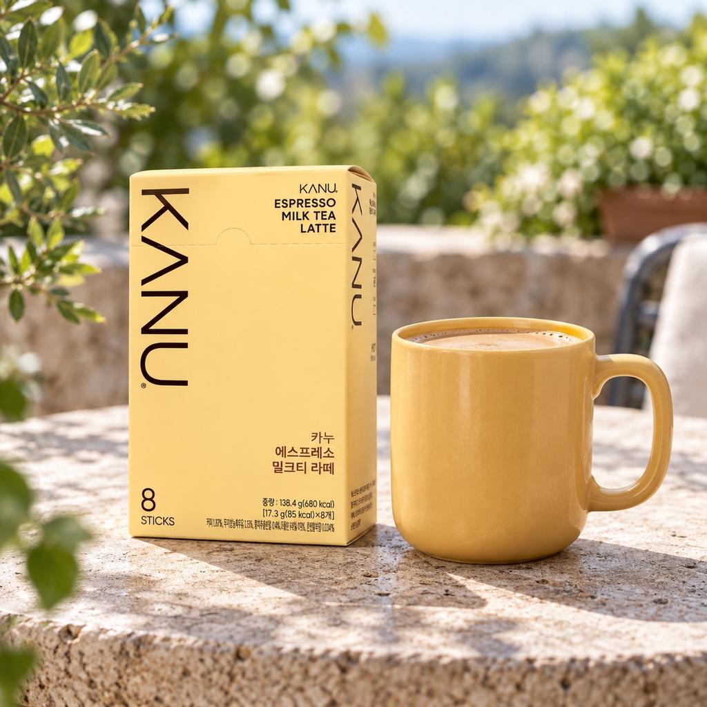 Maxim Milk Tea Latte Instantní káva 8 sáčků 138 g