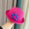 Fisherman's Hat Straw Hat Beach Sun Hat Cartoon Kids Caps New Toddler Hats