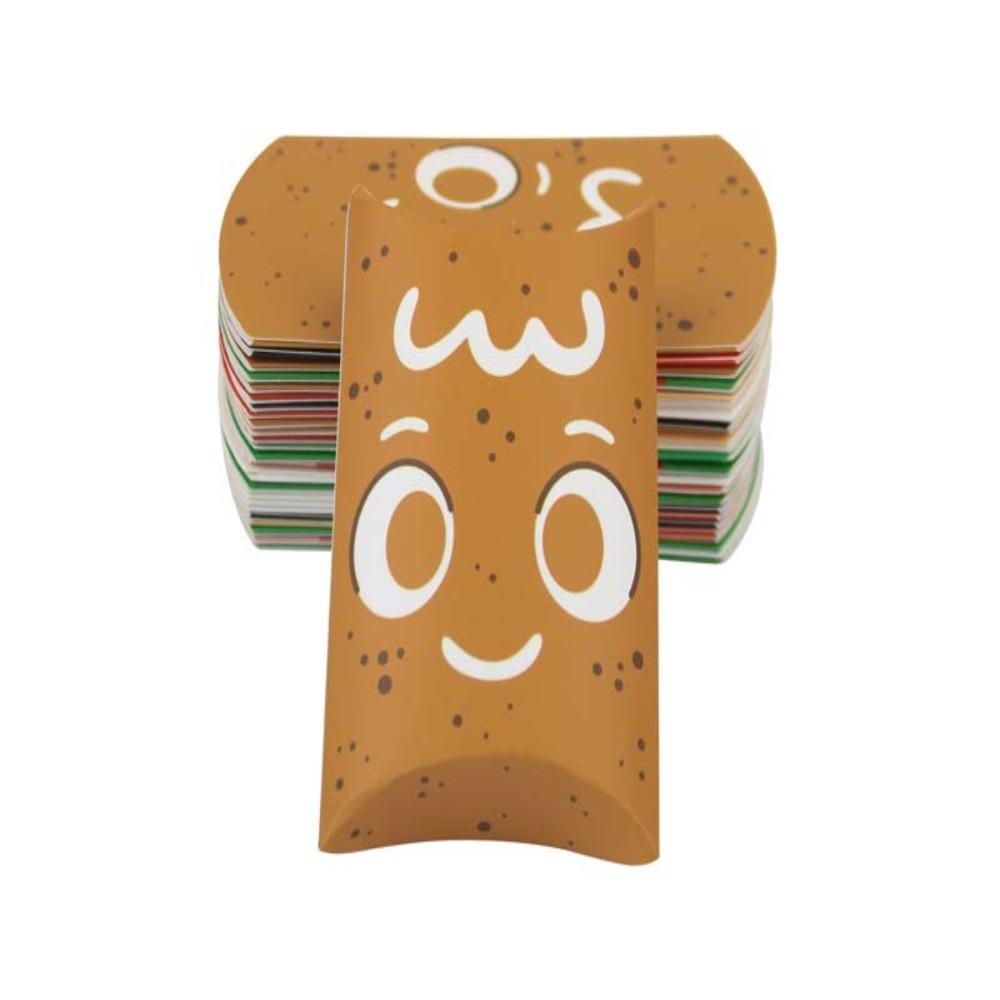 10PCS Handheld Candy Boxes Bags Merry Christmas Christmas Gift Bag  New Year Party Favors