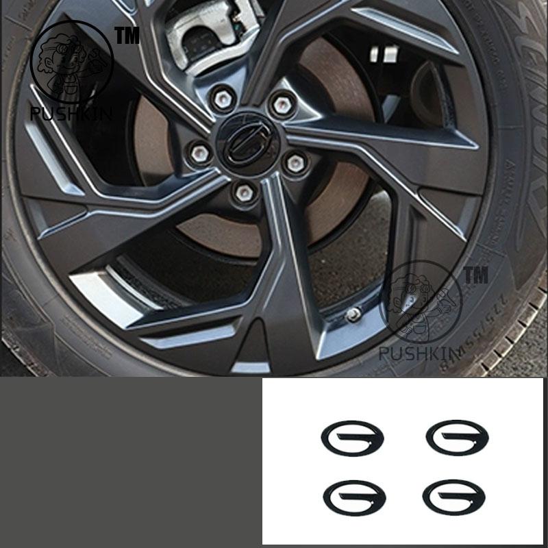 For  Trumpchi GAC GS3 Emzoom 2024 2025 3D ABS Sticker Car Front Emblem Badge Decals Black Badge Logo Emblem Cover Car-Styling
