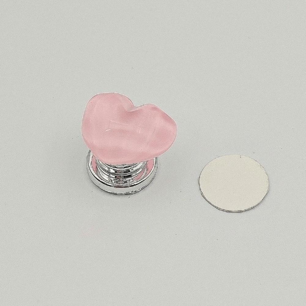 2pcs Heart Shaped Bathroom Water Tank Buttons Nail Protector Toilet Pusher Water Tank