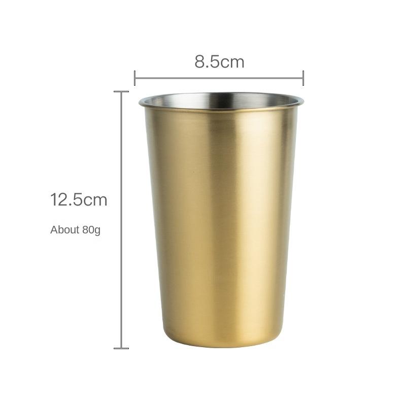 Nerezové pivní hrnky HANYANG 304 Bytové zařízení Jednovrstvé hrnky Hrnky Hotel Office To-go Cup