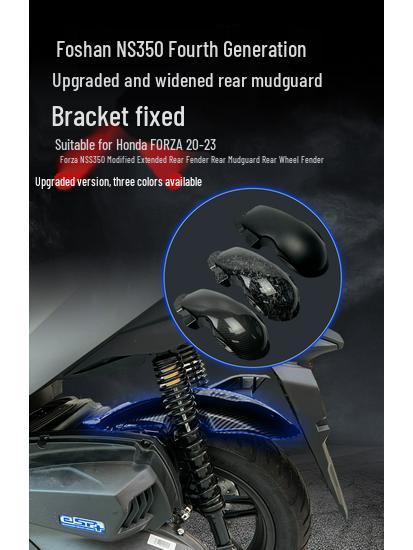 Honda Forza NSS350 (2020-2024) Modified Extended Rear Fender Mudguard