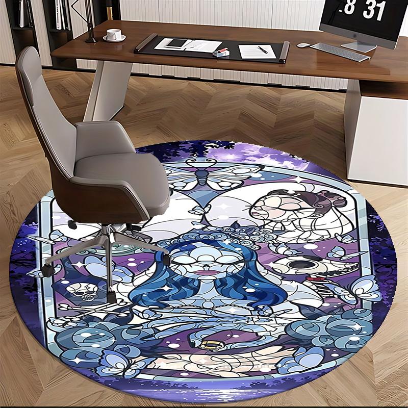 Zombie Bride Horror Theme Chair Mat Round Carpet - Home Decor, Sofa Rug, Office Mat, Gift for Any Room0219b