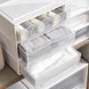 Stapelbare Schubladen-Aufbewahrungsbox für den Schreibtisch mit Auszug für Büromaterial