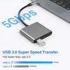 USB-C to HDMI 3-in-1 Dock for Screen Mirroring: Compatible with Apple, Huawei, Laptops