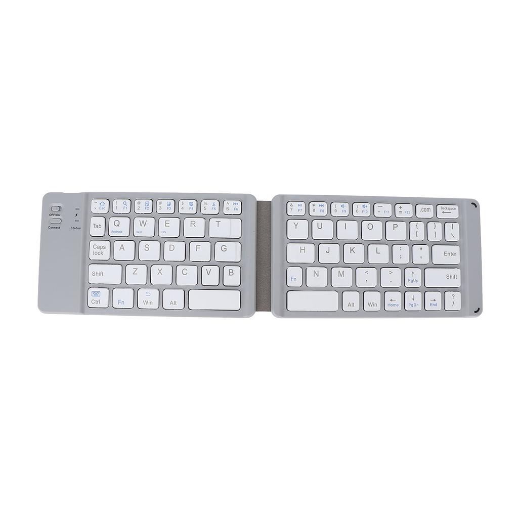 Foldable Keyboard  3.0 Fast Typing Silent 120mAh Battery Compact Size Wide Compatibility   Wireless Keyboard