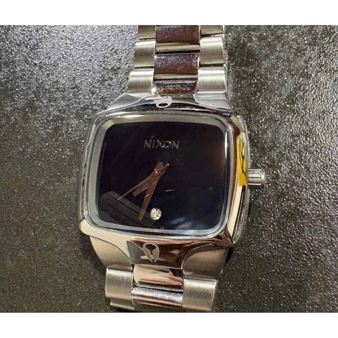Used NIXON THE PLAYER Quartz Watch Natural Diamond