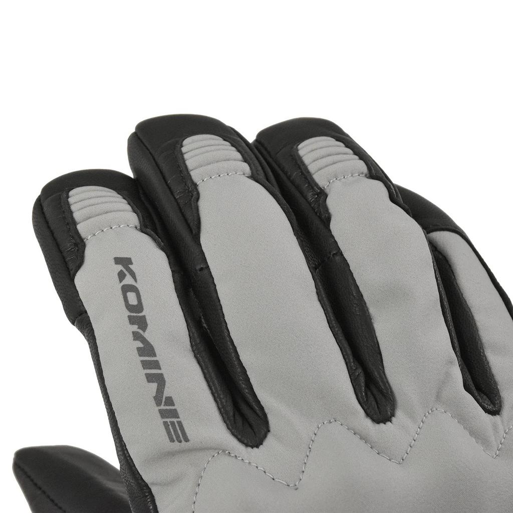 Komine AIRGEL Protect Winter Light XL GK-828 Gloves, Gray/Black,
