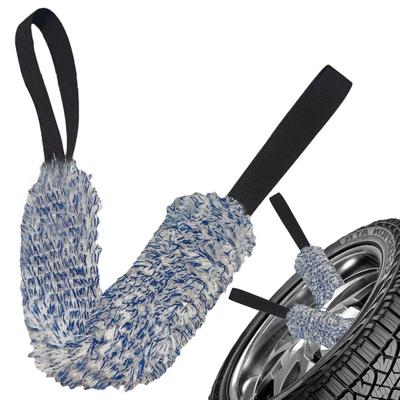 Brosse de Nettoyage de Roues de Voiture | Serviette de Lavage de Roues de Voiture | Coin de Roue de Voiture de Luxe