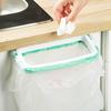 Kitchen Trash Bag Holder, Cabinet Trash Bag Simple Hanger, Plastic Bag Stand, Hanging Trash Can Holder, Door-Mounted Cabinet Trash Can Holder