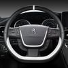 Voor Peugeot 508 2011 2012-2017 2018 508 SW 2011-2018 Auto Stuurwielhoes Microvezel Leer D-vorm Auto Accessoires