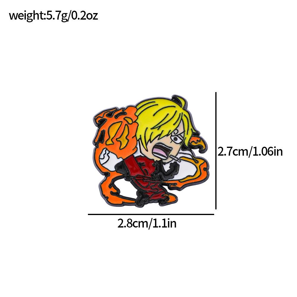 Pieces Adorable Brooches for Women Lapel Pins for Backpacks Pines Brooch Enamel Pin Badges Backpack Anime Metal Fashion Jewelry