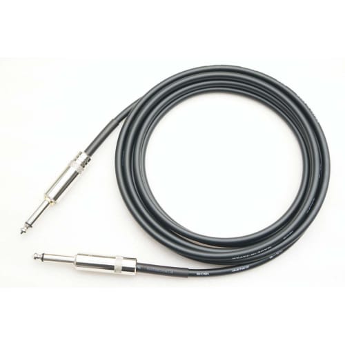 CANARE GS-6 PROFESSIONAL Guitar Cable with Silent Plug, SS (REAN/NEUTRIK) (5m, Black)