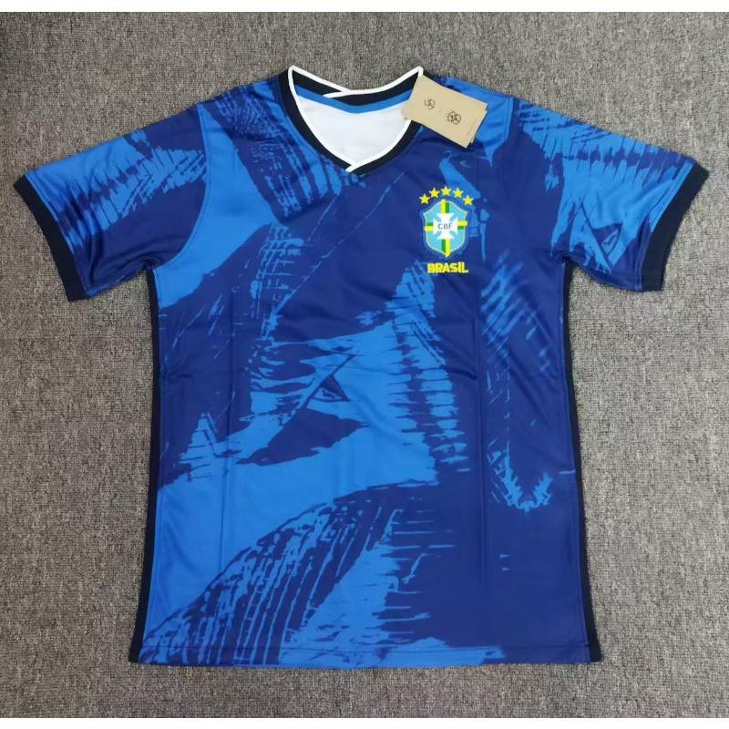 Maillots de Football Édition Spéciale en Gros Paris Ajax Real Madrid Inter Mibasa Argentine Brésil Maillots à Manches Courtes