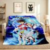 Custom Name Cosmic Warrior Flannel Blanket Throw Blanket Soft Warm Sofa Bed Decor Unique Gift