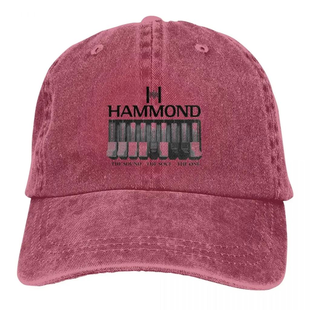 Hammond Organ Logo Baseball Cap Graphics Classic Unisex-Teens Printed Trucker Hat Cute Rock Adjustable Baseball Caps