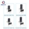 RV09 Horizontal Vertical Adjustable Potentiometer 15/20mm Shaft 1K 2K 5k 10K 20K 50K 100K 1M 0932 9 Type 3pin Seal Potentiometer