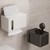 Detachable Suction Cup Toilet Paper Holder Punch Free Toilet Paper Dispenser  Bathroom