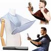 1pc Multifunctional Shaving Cape with Built-in Comb - Adjustable Neck Strap,Lightweight & Portable for Home &Salon Use,Facial Hair Trimming & Grooming