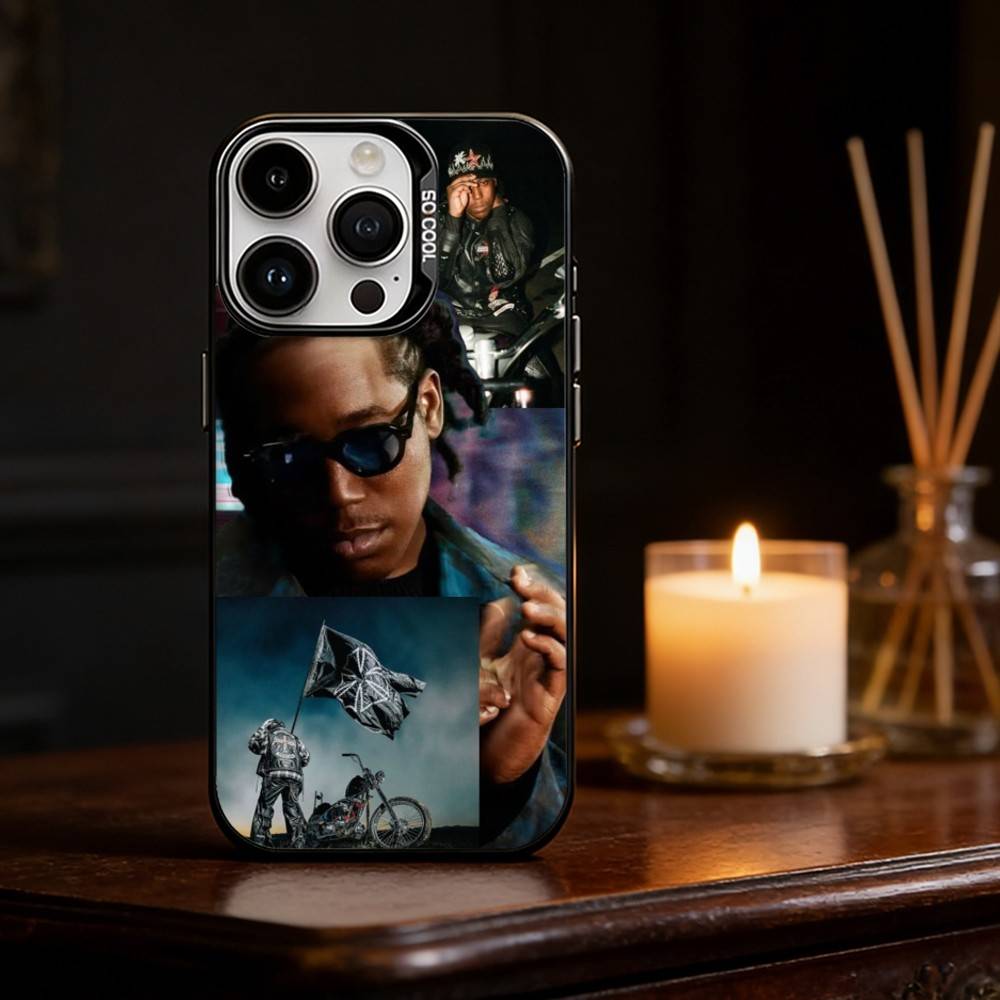 

Rapper D-Don T-Toliver Singer Phone Case For iPhone 17,16,15,14,13,12,11,Pro Max,Plus Candy Silver Cover iPhone16se4