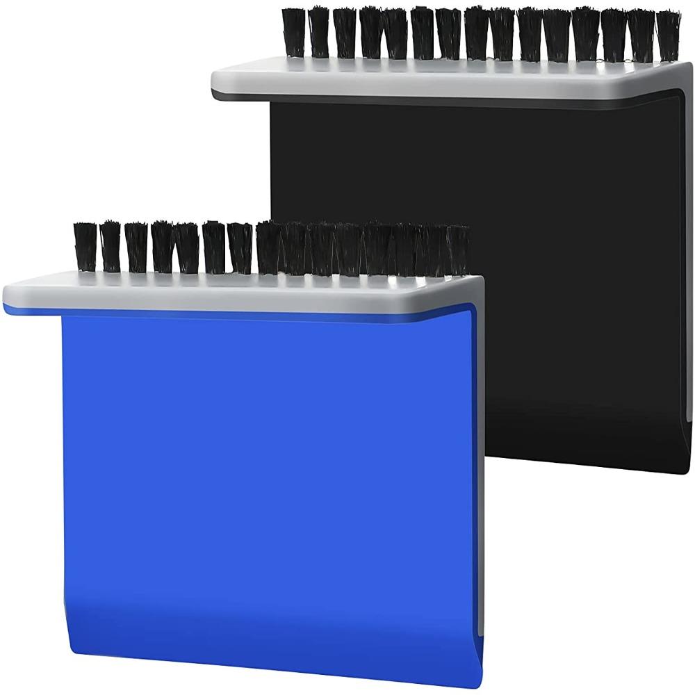 Portbale Multipurpose Kitchen Sink Squeegee Brush Wiper Easy Clean Countertop Brush Efficient Fruit Cleaning Brush Bathroom