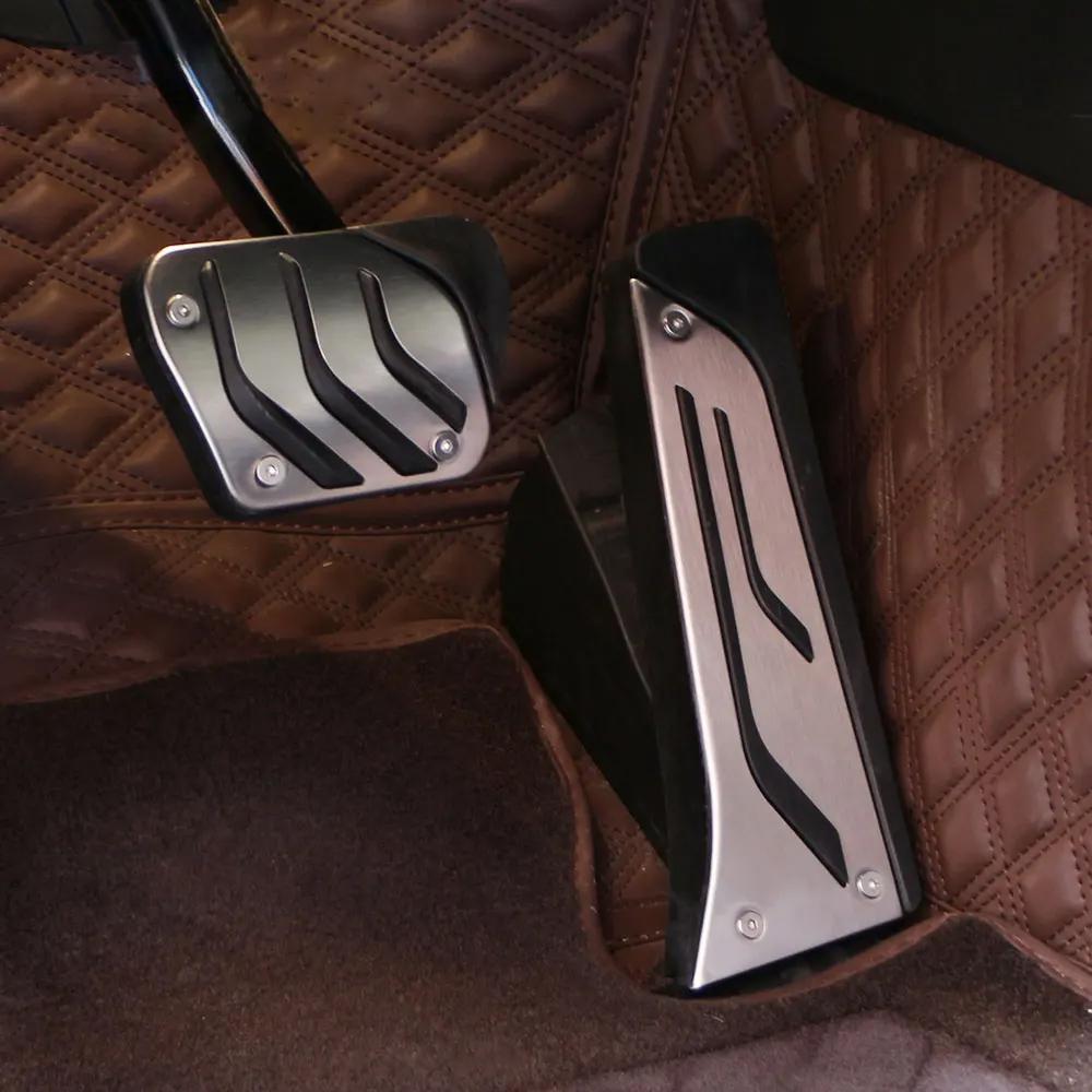 Pentru BMW Seria 3 E30 1982 ~ 1990 Pedale de mașină Accesorii Capac Accelerator Fară găurire Aliaj Oțel inoxidabil Frână cu combustibil pe gaz