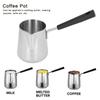 350ml Capacity Butter Warmer Stainless Steel Melting Pot Coffee Warmer  Lattes Preparation