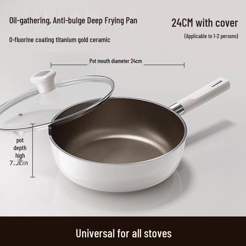 Handun Titanium Ceramic Non-stick Frying Pan