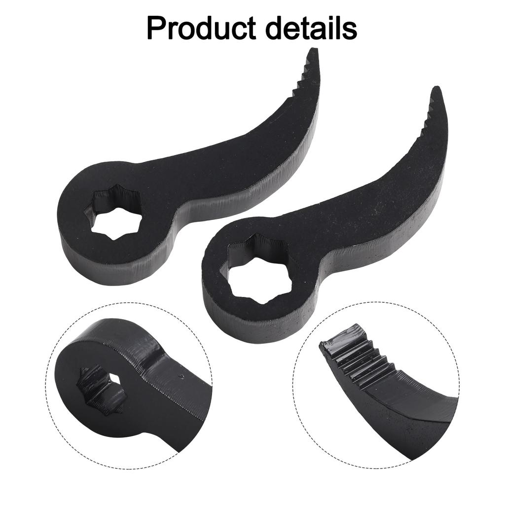 1 2 Inch Drive Pry Bar Wrench Adapter 14mm Size Automotive Tools Black Color Breaker Bar Compatible Dual Drive