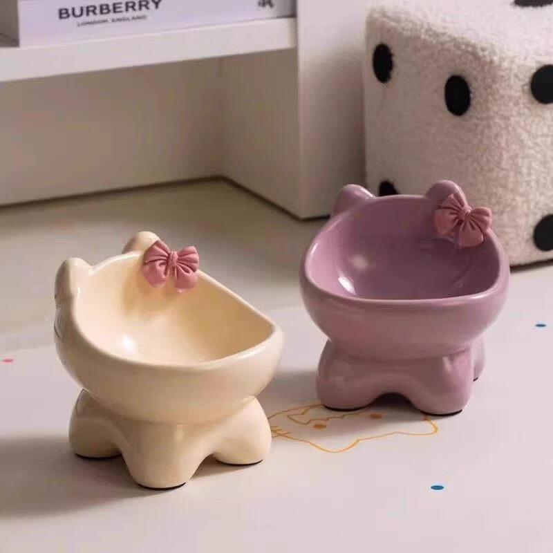 Vengo Cute Ceramic Pet Bowl