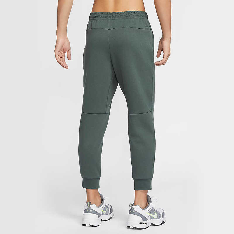 Nike Therma Drawstring Cuffed Solid Color Casual Knit Sweatpants Men Bottoms Green FZ0976338