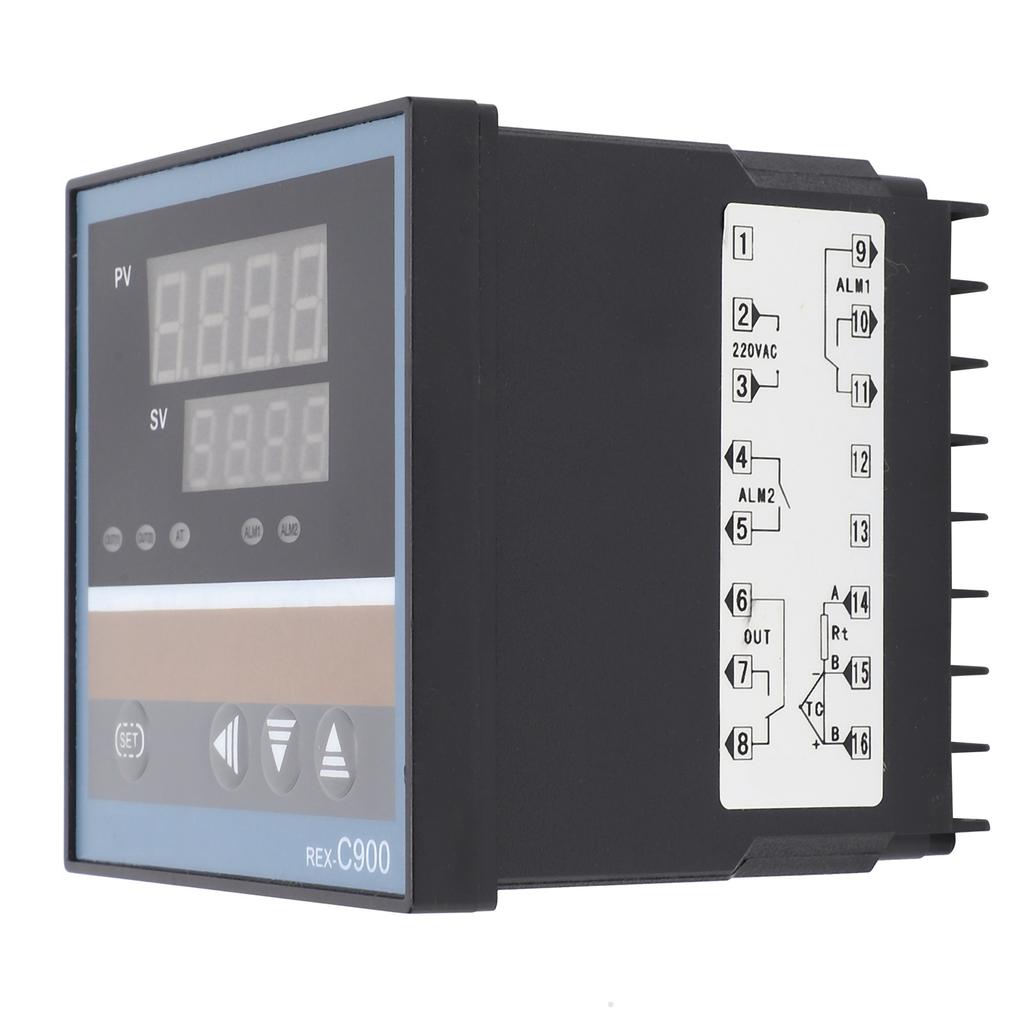 BERM Temperature Controller Digital Intelligent Thermostat Switch REXC900FK02MxDA 220V