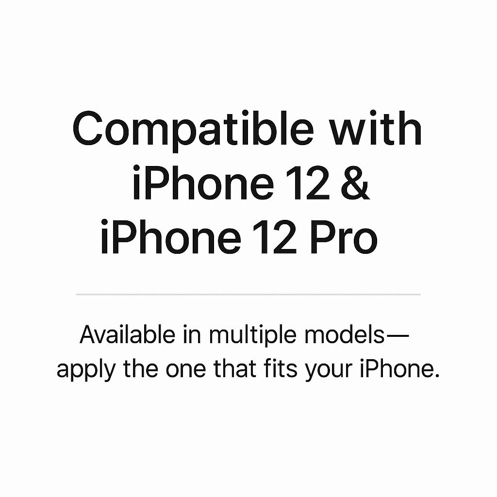 Made In Korea Daiso iPhone 12/12 Pro Privacy Screen Protector