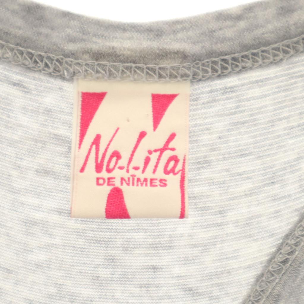 NOLITA made in Italy No sleeve Long dress 40 gray Women Used