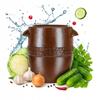 Botte di Gres 30L Tradizionale Gres per la Fermentazione di Cetrioli Cavoli