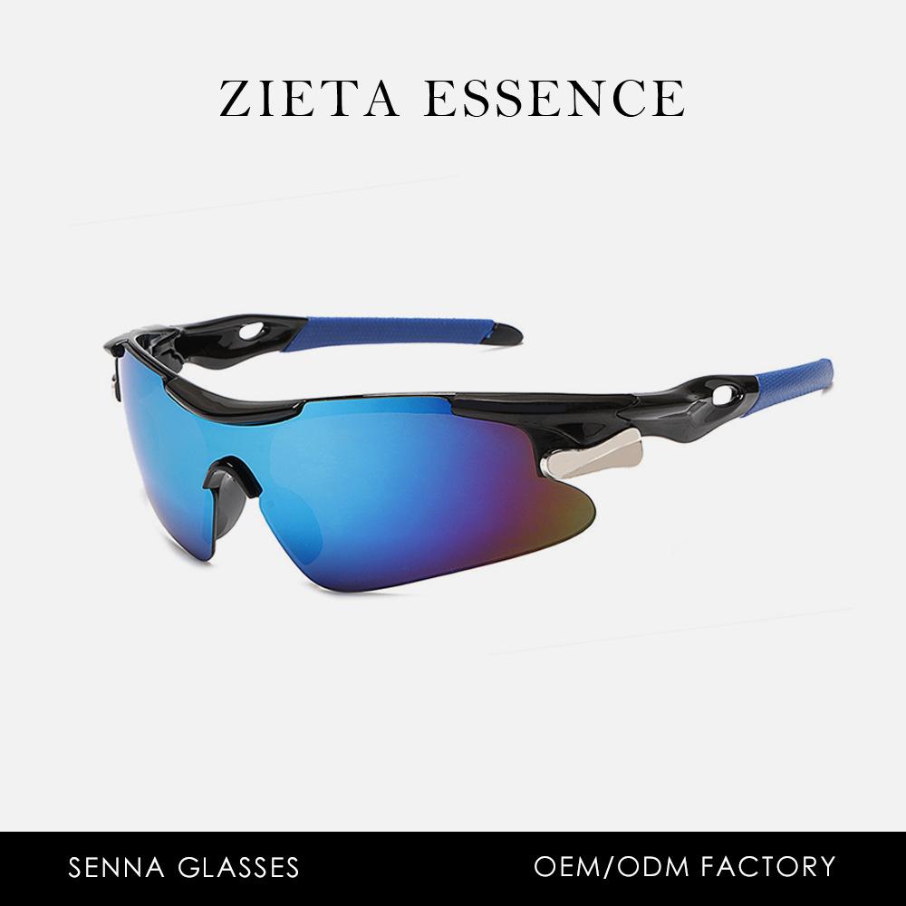 Outdoor Cycling Glasses Street One-Piece Sunglasses Uv Protection Goggles 9206