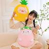 Cartoon Fruit Pineapple Plush Toy Animal Sofa Throw Pillow Cushion Nap By Pillow Girl Birthday Gift Decoration